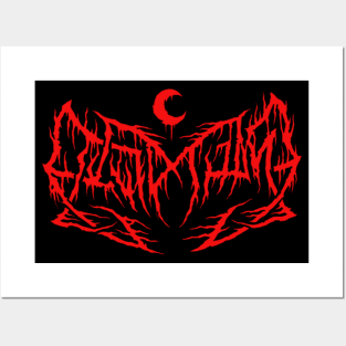 Leviathan Logo | Black Metal Posters and Art